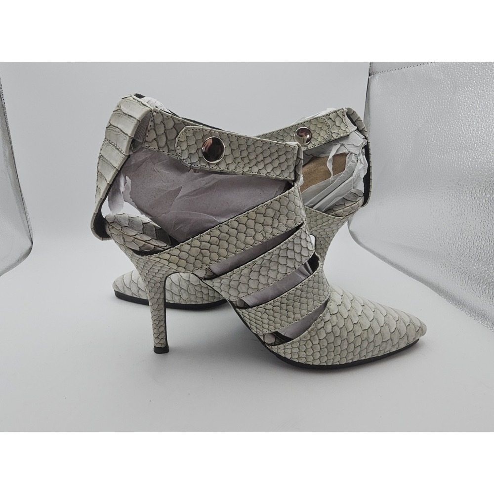 Shakuhachi Leather Snakeskin Pattern  Herls Woman  Size 39 - Picture 6 of 12